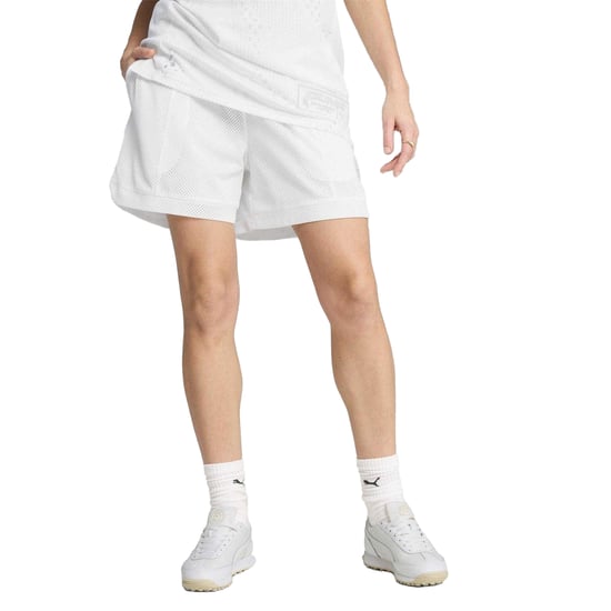 Puma - Sweat-Shorts für Damen (Puma Weiß) - Image 1