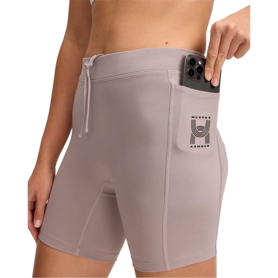 Under Armour - "Project Rock" Laufshorts für Damen (Grau) - Image 1