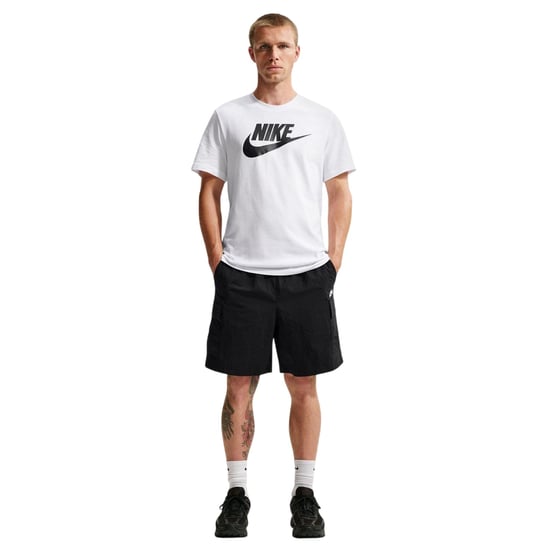 Nike - "Utility" Cargo-Shorts für Herren (Schwarz/Weiß) - Image 5
