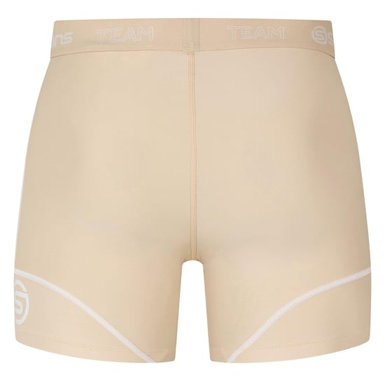 Skins - "Dynamic Team" Kompressions-Shorts für Herren (Cremefarbe) - Image 2