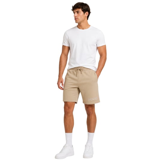 Hugo - "Dinkoe" Sweat-Shorts für Herren (Mittelbraun) - Image 3