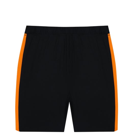 Castore - Fußballshorts für Kinder (Schwarz/Orange) - Image 2