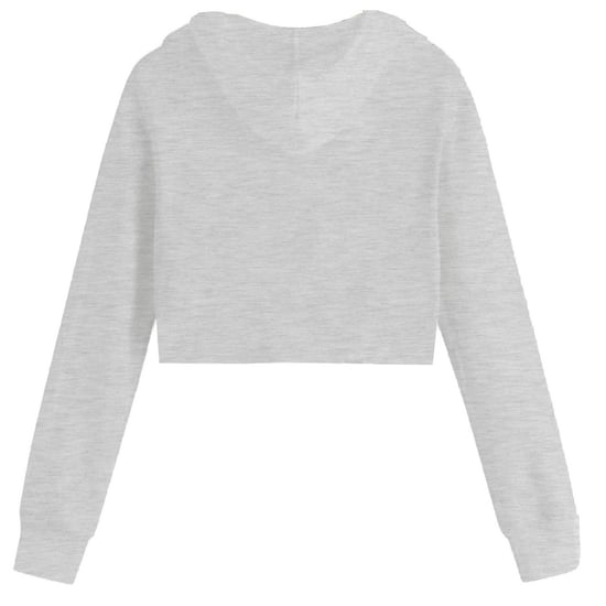 Miso - Kurz-Hoodie für Damen, leger (Grau) - Image 2