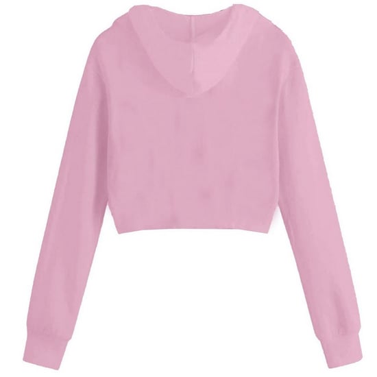 Miso - Kurz-Hoodie für Damen, leger (Pink) - Image 2
