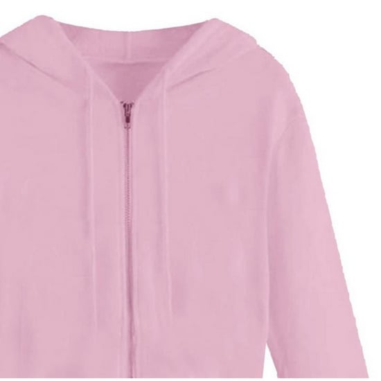 Miso - Kurz-Hoodie für Damen, leger (Pink) - Image 3