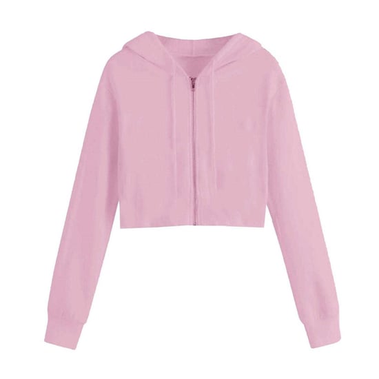 Miso - Hoodie mit durchgehendem Reißverschluss für Damen (Pink) - Image 1