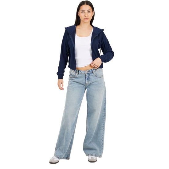 Brave Soul - Hoodie mit durchgehendem Reißverschluss für Damen (Marine) - Image 3
