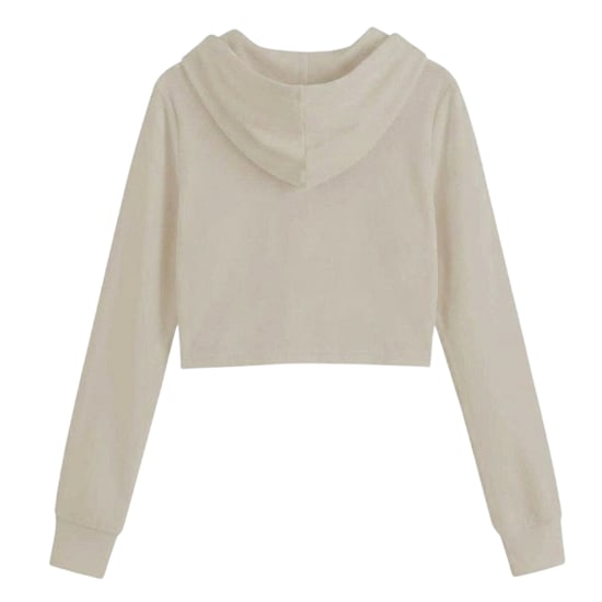 Miso - Hoodie mit durchgehendem Reißverschluss für Damen (Sand) - Image 2