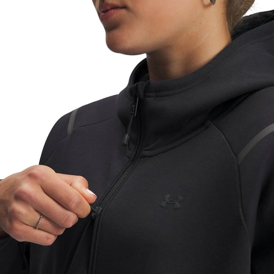 Under Armour - "Unstoppable" Sweatjacke für Damen (Schwarz) - Image 5