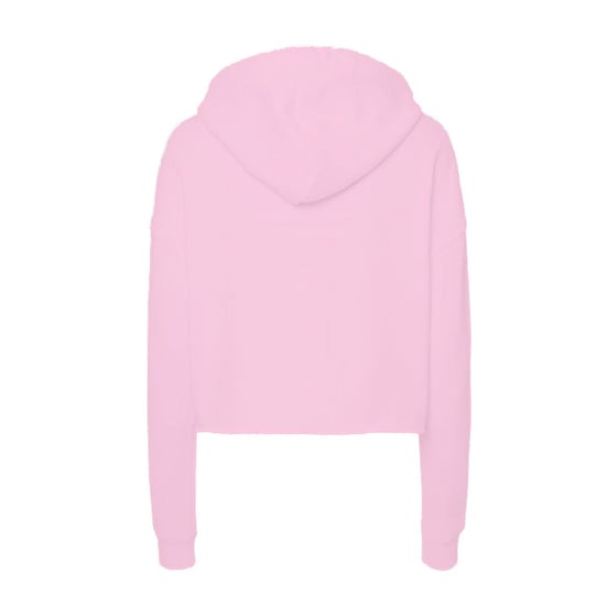 Miso - Kapuzenpullover für Damen, kurz geschnitten, meliert (Pink) - Image 2
