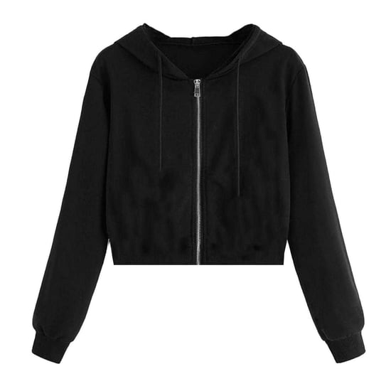 Miso - Hoodie mit durchgehendem Reißverschluss für Damen (Schwarz) - Image 1