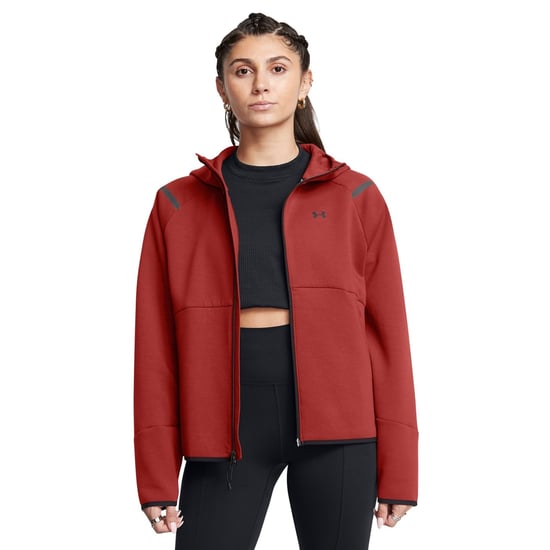 Under Armour - "Unstoppable" Sweatjacke für Damen (Orange) - Image 3