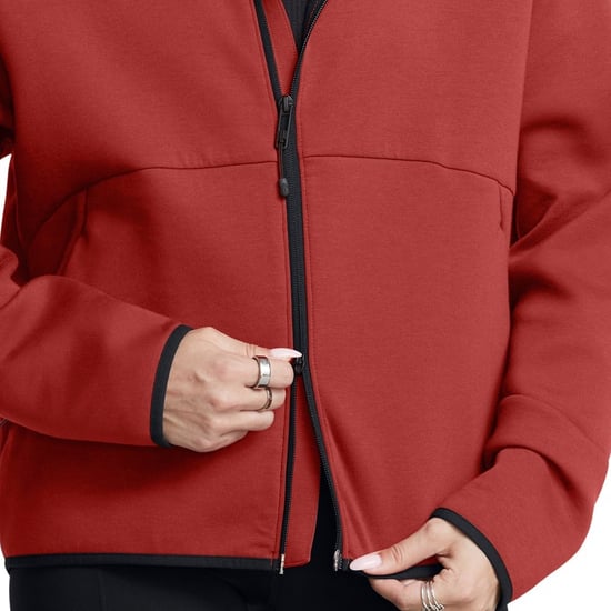 Under Armour - "Unstoppable" Sweatjacke für Damen (Orange) - Image 5