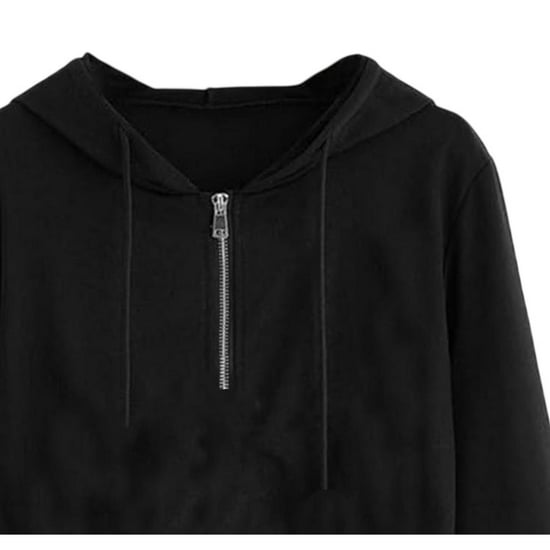Miso - Kurz-Hoodie für Damen (Schwarz) - Image 3