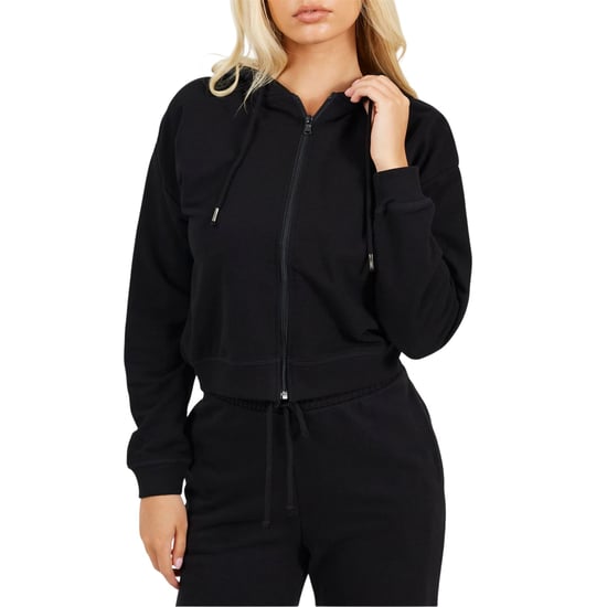 Brave Soul - Hoodie mit durchgehendem Reißverschluss für Damen (Schwarz) - Image 2