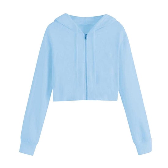 Miso - Hoodie mit durchgehendem Reißverschluss für Damen (Blau) - Image 1