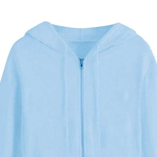Miso - Hoodie mit durchgehendem Reißverschluss für Damen (Blau) - Image 3