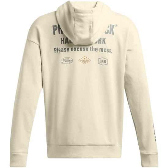 Under Armour - "Project Rock" Hoodie mit durchgehendem Reißverschluss für Herren, leger (Braun) - Image 3
