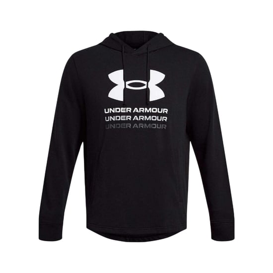 Under Armour - Kapuzenpullover für Herren, Sweatshirt-Stoff (Schwarz) - Image 2