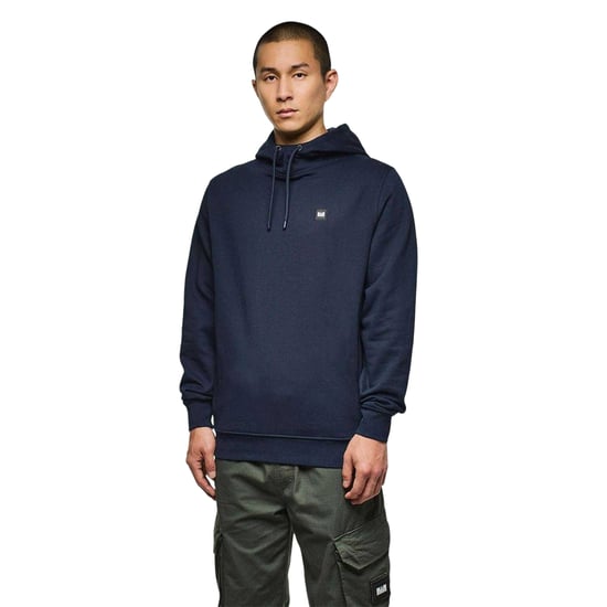 Weekend Offender - Kapuze mit Kordelzug für Herren, Versteckte Tasche, Gekämmte Baumwolle (Marine) - Image 3