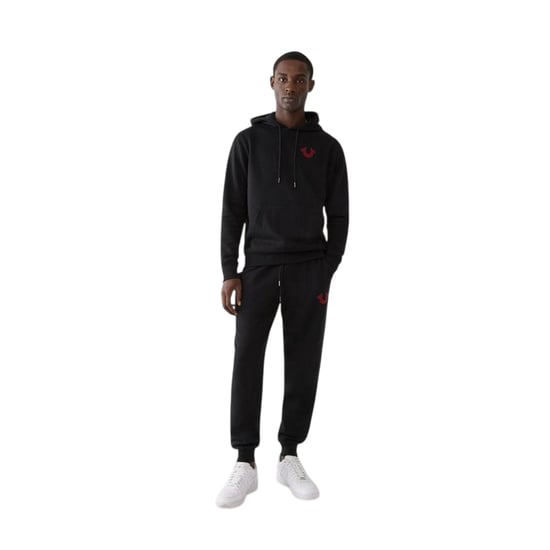 True Religion - Hoodie zum Überziehen für Herren (Schwarz) - Image 1