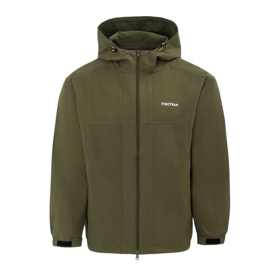 Firetrap - Kapuzenjacke für Herren, Leicht (Armee-Grün) - Image 1