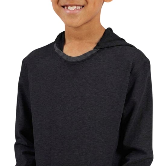 Brave Soul - Kapuzenpullover für Jungen, angesetzte Ärmel (Samtschwarz) - Image 4