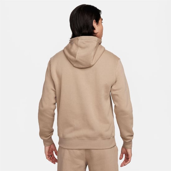Nike - "Sportswear Club" Hoodie mit durchgehendem Reißverschluss für Herren (Khakigrün) - Image 2