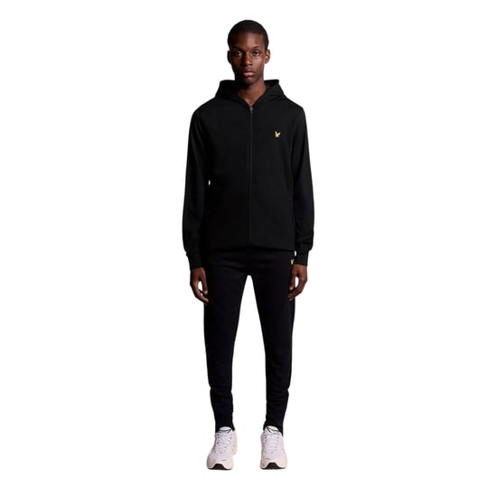 Lyle & Scott - Hoodie mit durchgehendem Reißverschluss für Herren, Fleece (Samtschwarz) - Image 4