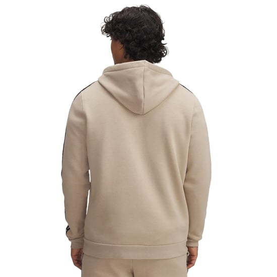 Under Armour - Hoodie mit durchgehendem Reißverschluss für Herren, Fleece, Ärmel mit Streifen (Khaki) - Image 2