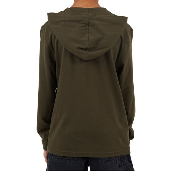Brave Soul - Kapuzenpullover für Jungen, angesetzte Ärmel (Khakigrün) - Image 2