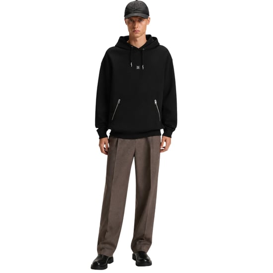 Hugo - Kapuzenpullover für Herren (Schwarz) - Image 4