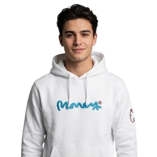 Money - Kapuzenpullover für Herren (Weiß) - Image 4