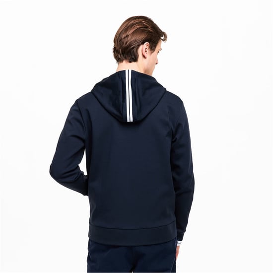 Boss - Hoodie mit durchgehendem Reißverschluss für Herren, Sport, Stretch (Dunkelblau) - Image 4