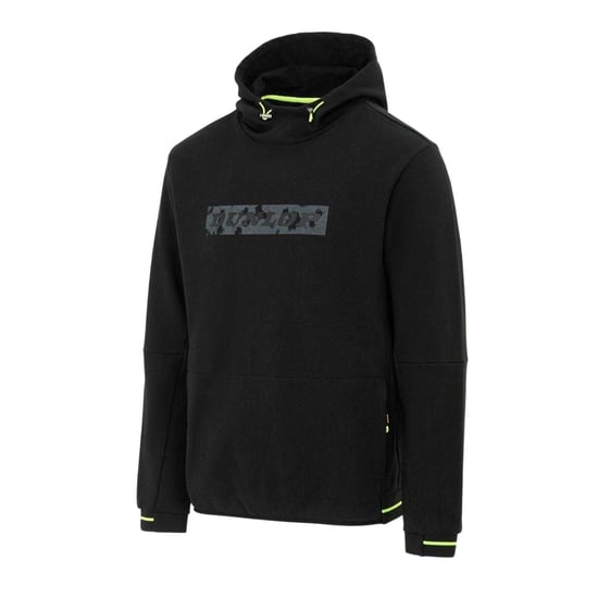 Dunlop - "On Site" Kapuzenpullover für Herren, Mit Vlies gefüttert (Schwarz) - Image 3