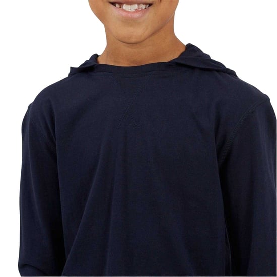 Brave Soul - Kapuzenpullover für Jungen, angesetzte Ärmel (Reiches Marineblau) - Image 4
