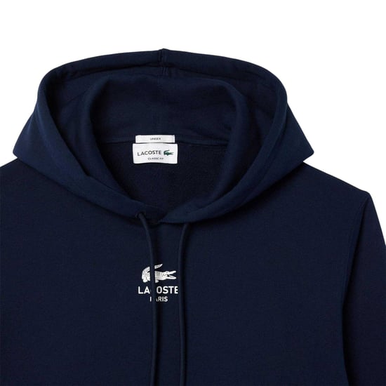 Lacoste - Kapuzenpullover für Herren/Damen Unisex, mit Kapuze, Klassisch (Blau) - Image 3
