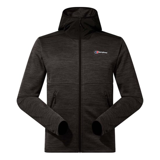 Berghaus - "Thraskii" Kapuzenjacke für Herren (Grau/Schwarz) - Image 1