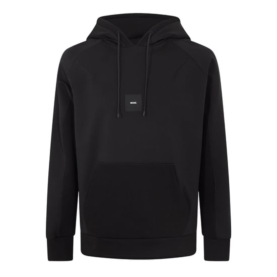 Boss - "Snoody" Kapuzenpullover für Herren, gerippt (Schwarz) - Image 1