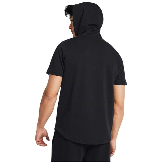 Under Armour - "Project Rock" Kapuzenpullover für Herren, kurzärmlig (Schwarz) - Image 4