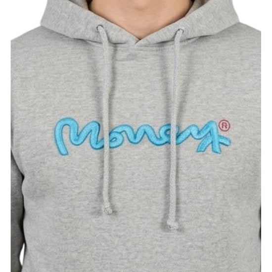 Money - Kapuzenpullover für Herren (Grau) - Image 3