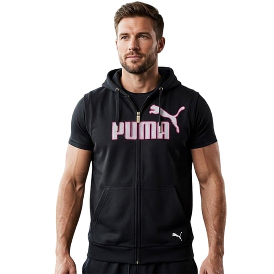Puma - Jacke für Herren, Ärmellos (Schwarz) - Image 3