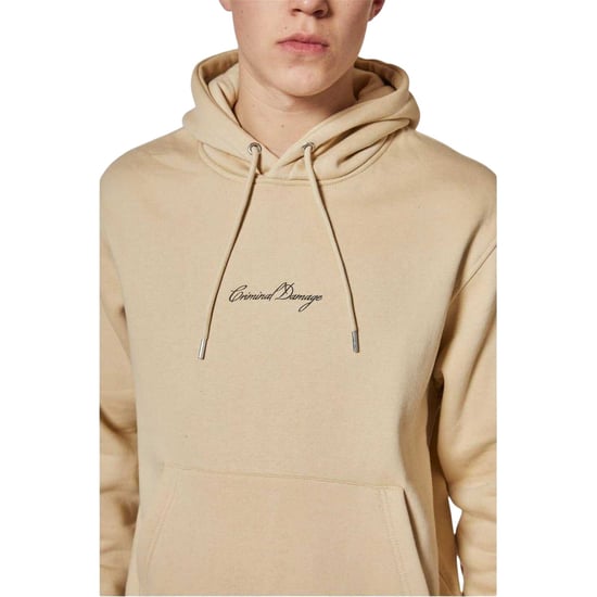 Criminal Damage - Kapuzenpullover für Herren, leger (Steinfarben) - Image 4