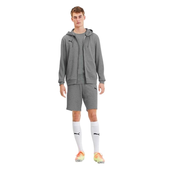 Puma - "TeamGoal 23 Casuals" Kapuzenjacke für Herren (Grau) - Image 1