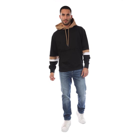 Boss - "Sullivan 20" Kapuze mit Kordelzug für Herren, Übergroß (Schwarz) - Image 4