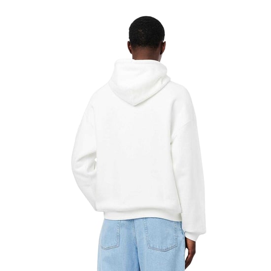 Lacoste - Kapuze mit Kordelzug für Herren, lose Passform (Cremefarbe) - Image 3