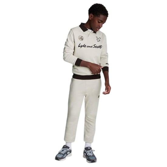 Lyle & Scott - Sweatshirt für Jungen, Mit Kragen (Beige) - Image 3