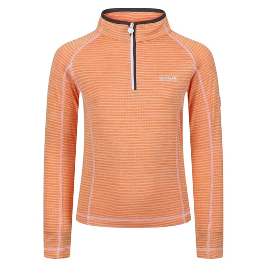Regatta - Sweatshirt für Kinder, Weiter Stehkragen, Regulär, Raglanärmel (Aprikose Orange) - Image 1