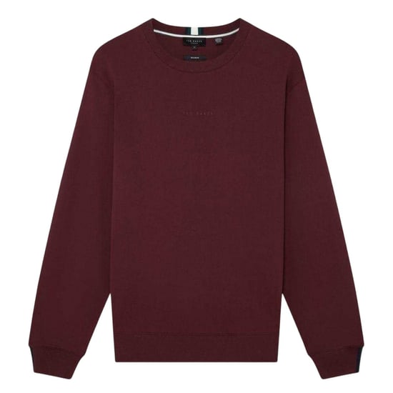 Ted Baker - Sweatshirt für Herren, Rundhalsausschnitt (Ochsenblutrot) - Image 2