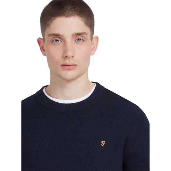 Farah - "Rainhill" Pullover für Herren, Regulär (wahres Marienblau) - Image 3